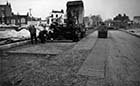 New Mill Lane view towards St John's Road, Churchfield Place top left [Dec 1969] | Margate History 